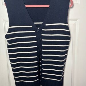 Zara Dark Blue Knit Top